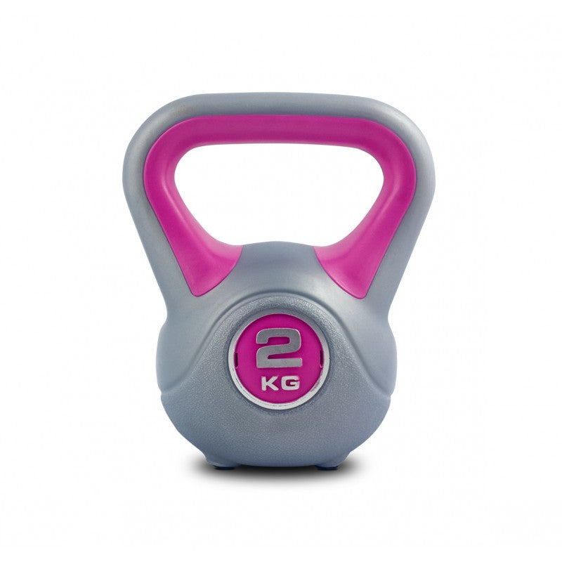 Vinyl Kettlebell 2Kg Pink